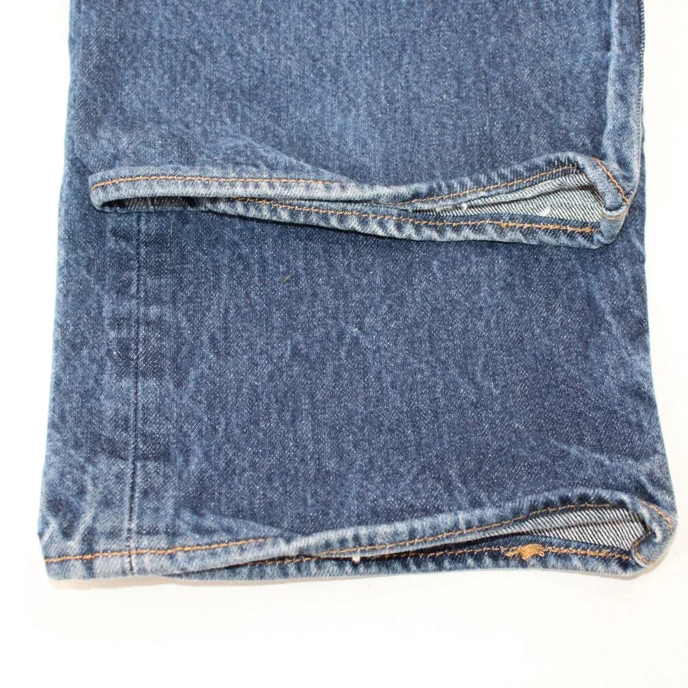 Vintage Levi's 501 Jeans 40 X 28 Blue Denim Medium Wash Straight Button Fly - Picture 9 of 12
